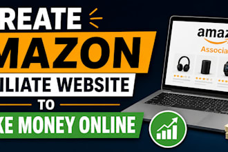 create an automated amazon affiliate website