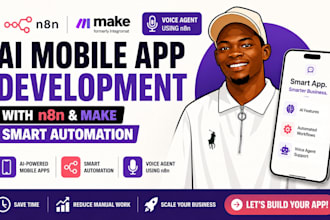 build ai mobile apps with n8n automation, n8n ai agent, setup n8n ai voice agent