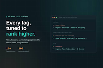 on page SEO optimization meta tags content optimization wordpress