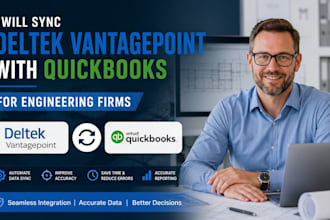 sync deltek vantagepoint with quickbooks for engineering firms
