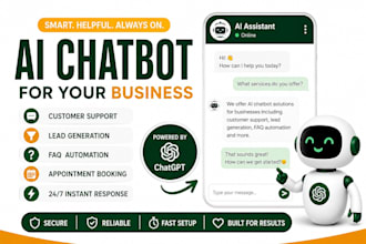 build custom ai chatbot using chatgpt for your website