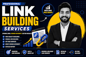 provide SEO link building services