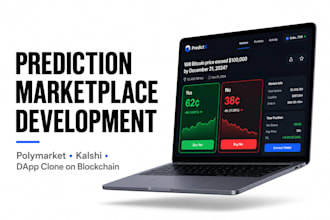 create a kalshi clone prediction marketplace like polymarket, augur