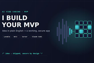 build your mvp using ai vibe coding tools like lovable, bolt, or cursor