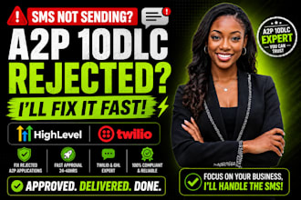 setup gohighlevel a2p 10dlc twilio SMS a2p registration and SMS compliance app