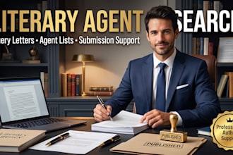 research literary agents and prepare your submission package