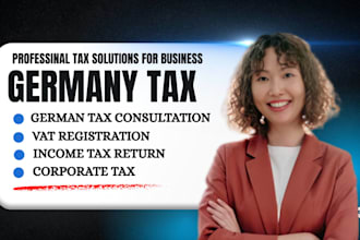 be your german tax advisor, steuerberater lawyer on tax, vat, income tax