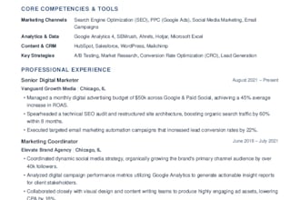 an ats friendly resume, CV, linkedin and cover letter