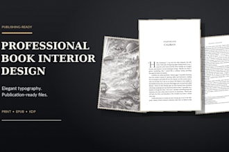 format and design a beautiful, accessible book interior