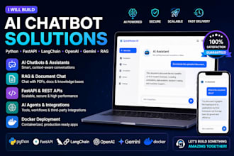 build ai chatbot using langchain, openai, gemini and fastapi