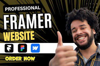 design redesign fix framer website and develop framer webflow website