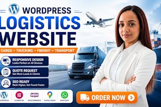 do wordpress logistics cargo website trucking website transport freight website