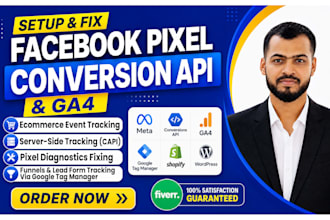 fix meta pixel facebook conversion api and ga4 server side tracking with GTM