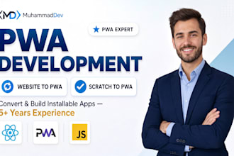 convert a web to pwa with offline support or create new one