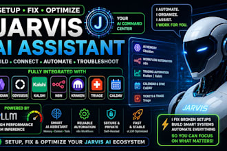 setup fix jarvis ai assistant autopost obsidian knowledge n8n kraken triage vllm