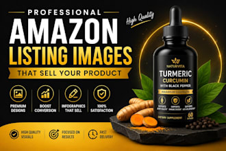 design amazon listing images
