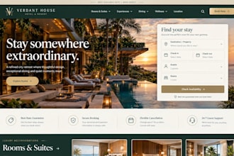 build luxury vacation rental website hotel booking website yacht rental website
