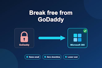 migrate your email from godaddy microsoft 365 to microsoft direct