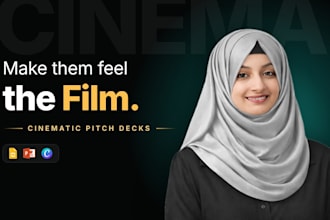 design film pitch deck, tv series or movie presentation