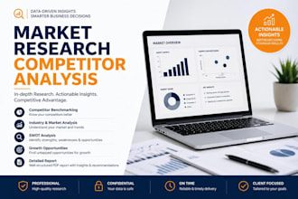 conduct market research and competitive analysis