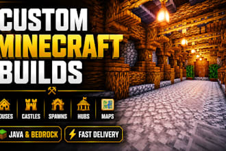 build custom minecraft builds