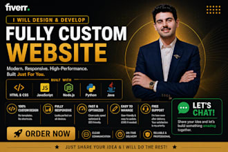 develop a professional, website or web application