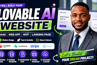 build modern lovable website, lovable ai website app, lovable ai dev fix lovable