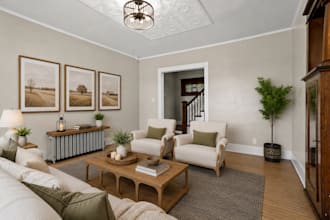 do professional virtual staging for real estate photos