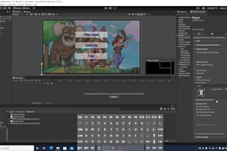 create responsive game ui design, ui ux for 2d, 3d games in unreal engine, unity