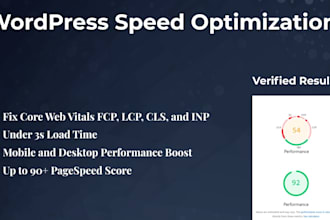 improve your pagespeed score to 90 on mobile and desktop