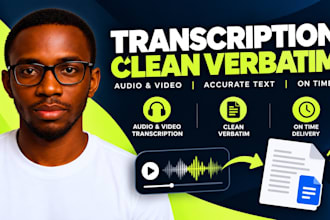 transcribe your french audio or video in clean verbatim
