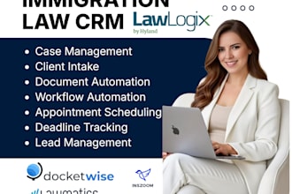 setup immigration law CRM docketwise lawlogix inszoom lawmatics caseeasy lexzur