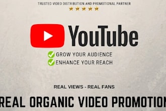 promote youtube music video