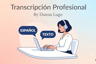 transcribe spanish audio documento