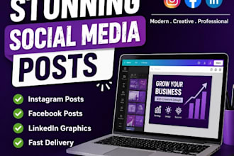 create social media posts