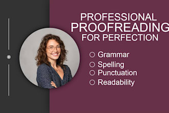 proofread and edit your essays, reports and assignments