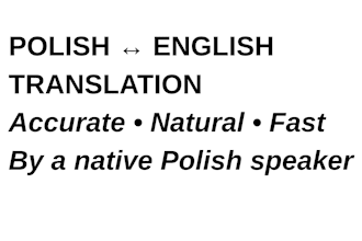 translate polish to english and english to polish accurately