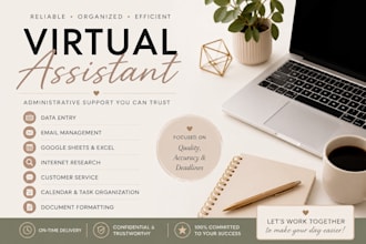 be your virtual assistant for administrative tasks