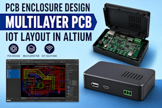 pcb enclosure design schematic multilayer pcb iot layout case circuit in altium