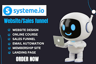 build systeme io sales funnel systeme io website systeme io landing page funnel