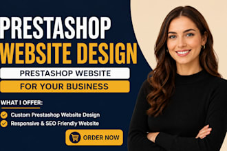 build prestashop website design redesign prestashop website for your business