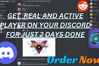 help promote your discord server with real engaged members