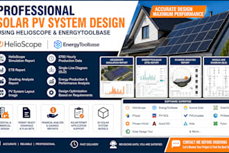 design accurate solar pv systems with helioscope and energytoolbase