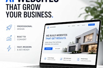 create a fast, mobile friendly, ai ready website for your business