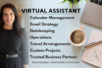 be your trusted virtual executive assistant