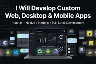 develop a custom app for you