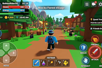 do roblox game bugs fixing, lua scripting, plugins, bots and game development