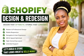 redesign and optimize your shopify store
