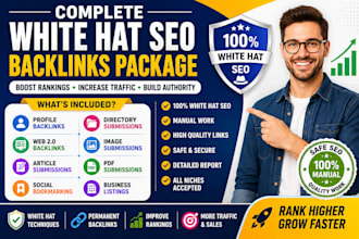 build a complete white hat SEO backlinks package