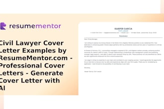 write lawyer resume attorney CV legal resume and cover leter